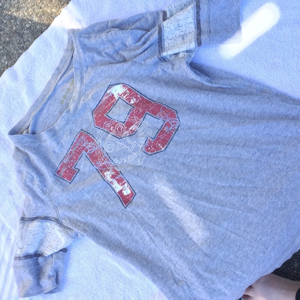 Grey ARIZONA Baseball Tee